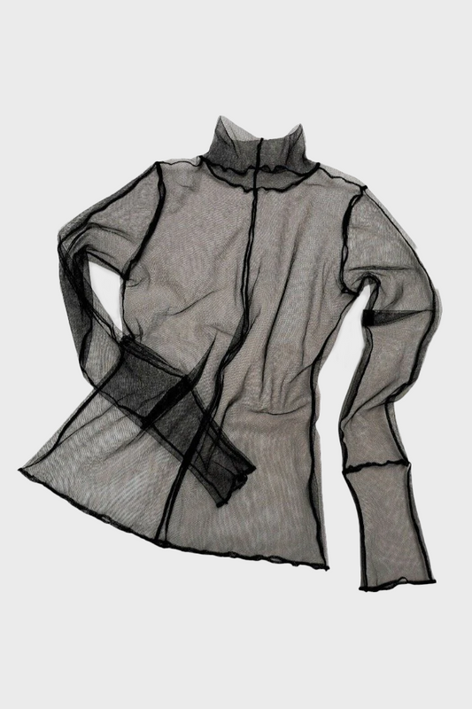 AMBRA FIORENZA - Turtle Neck - black