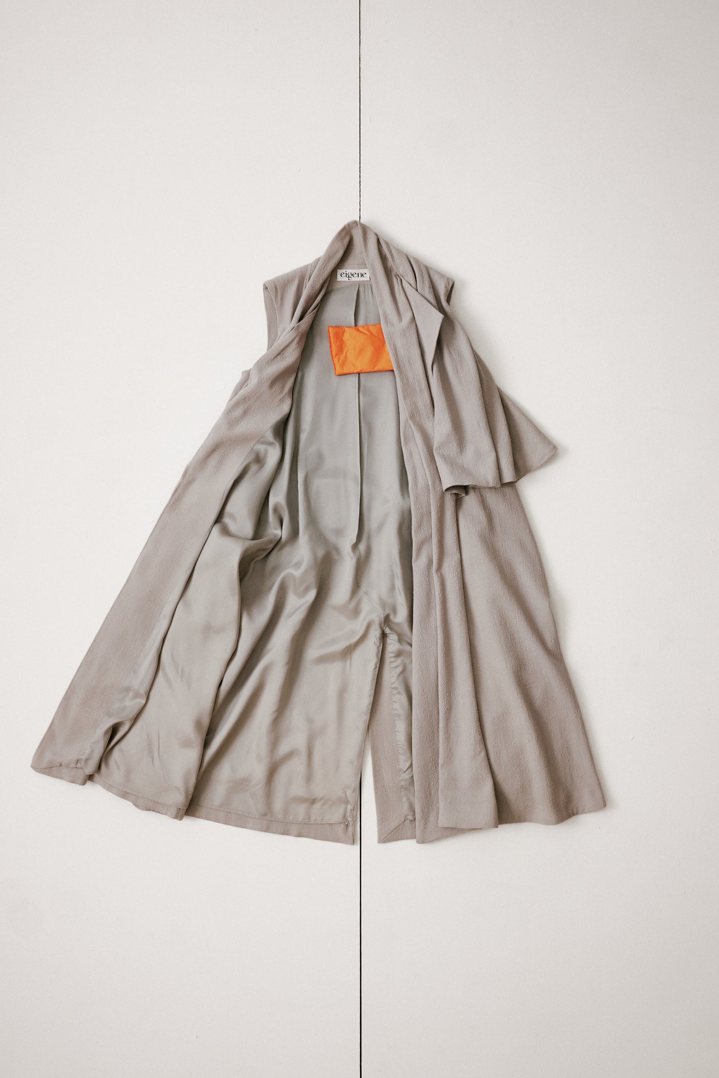 EIGENE – Long Tailored Vest Coat 1 of 1 Archive Piece
