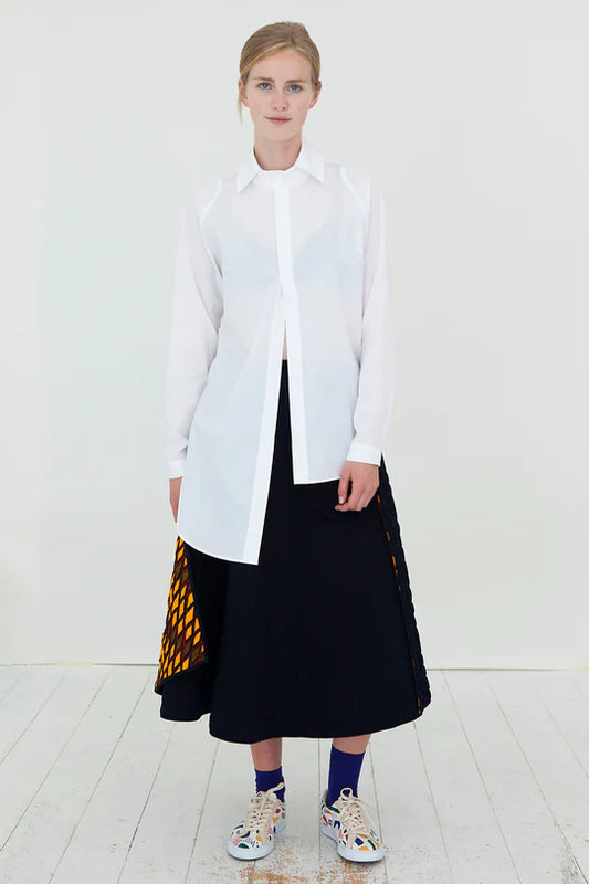BUKI AKOMOLAFE - Longshirt - white