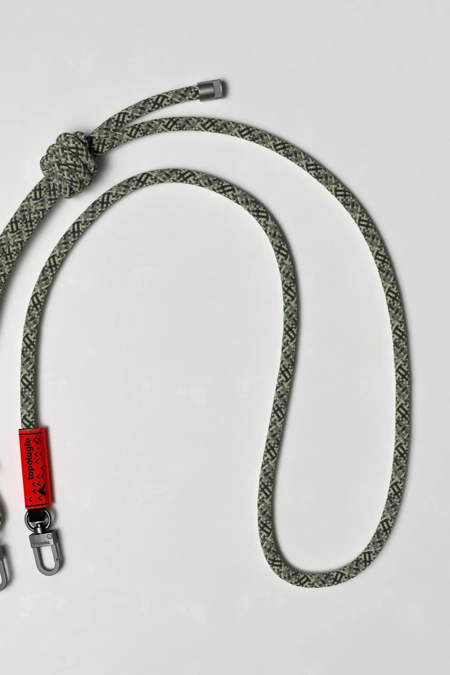 TOPOLOGIE - 8mm Rope Strap - olive camouflage