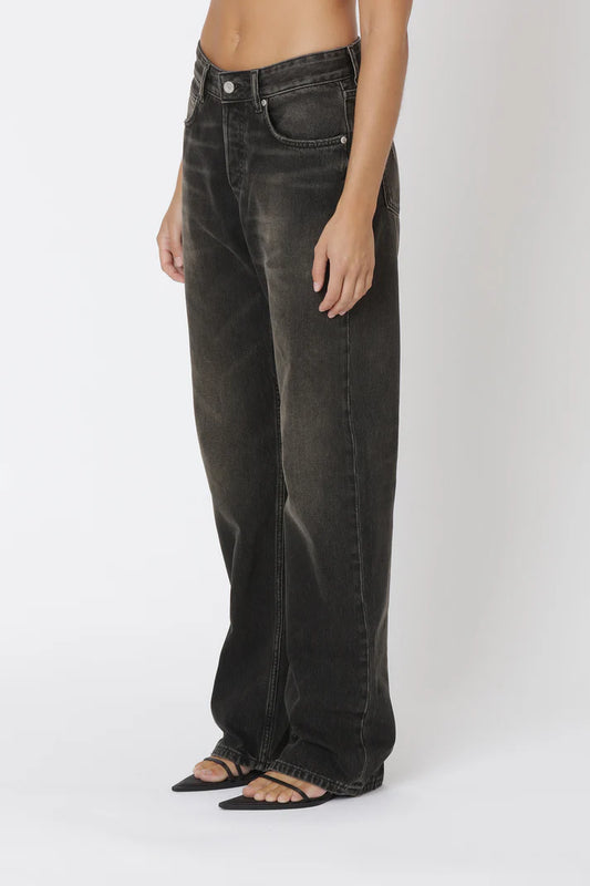 WON HUNDRED - Baggy 80s Black