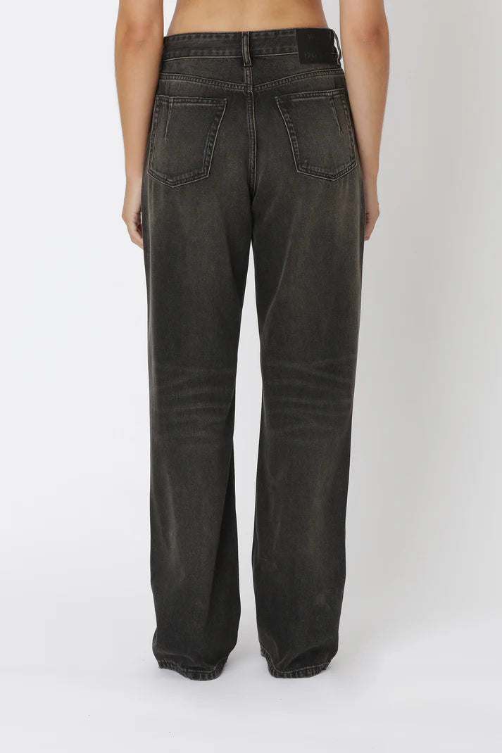 WON HUNDRED - Baggy 80s Black