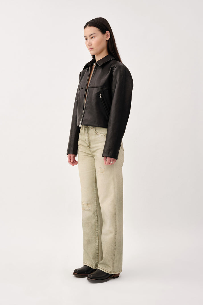 WON HUNDRED - DALIA LEATHER JACKET