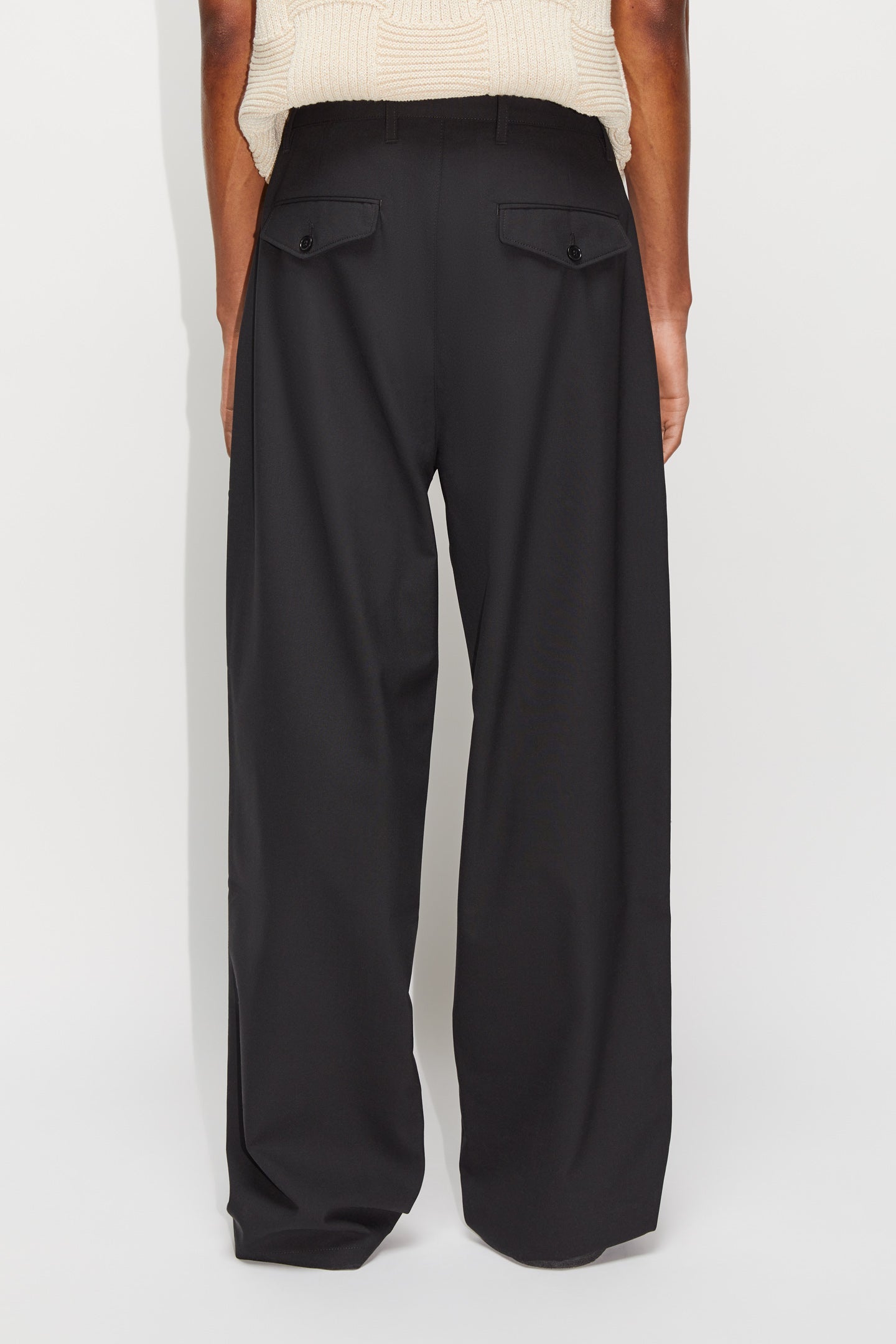HOPE STHLM - Wind Trousers Black Suit