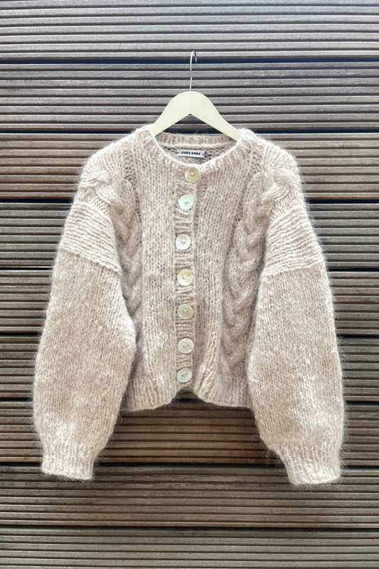 AMBA AMBA - Damma Cable Cardigan