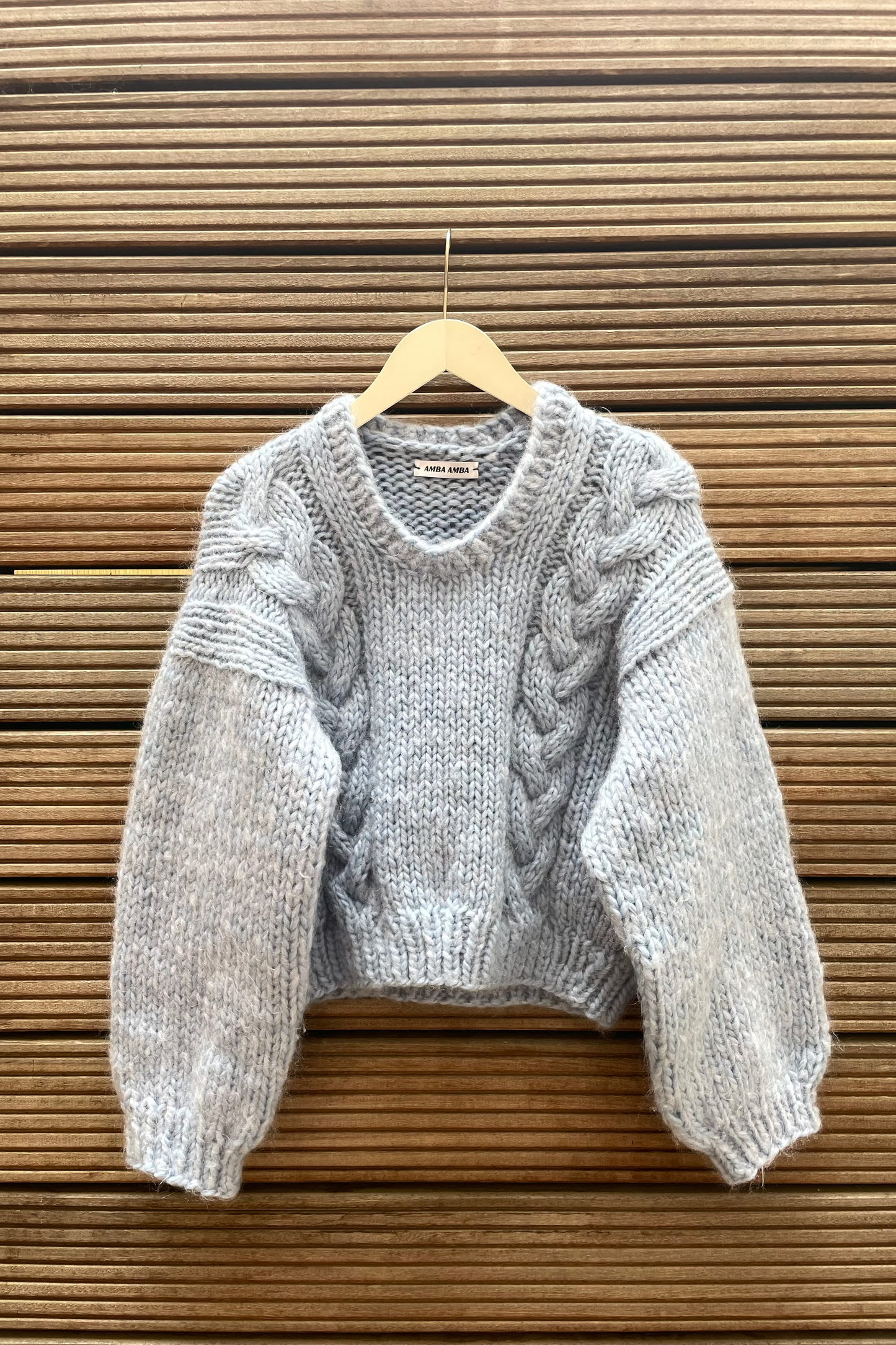 AMBA AMBA - Damma Cable Sweater