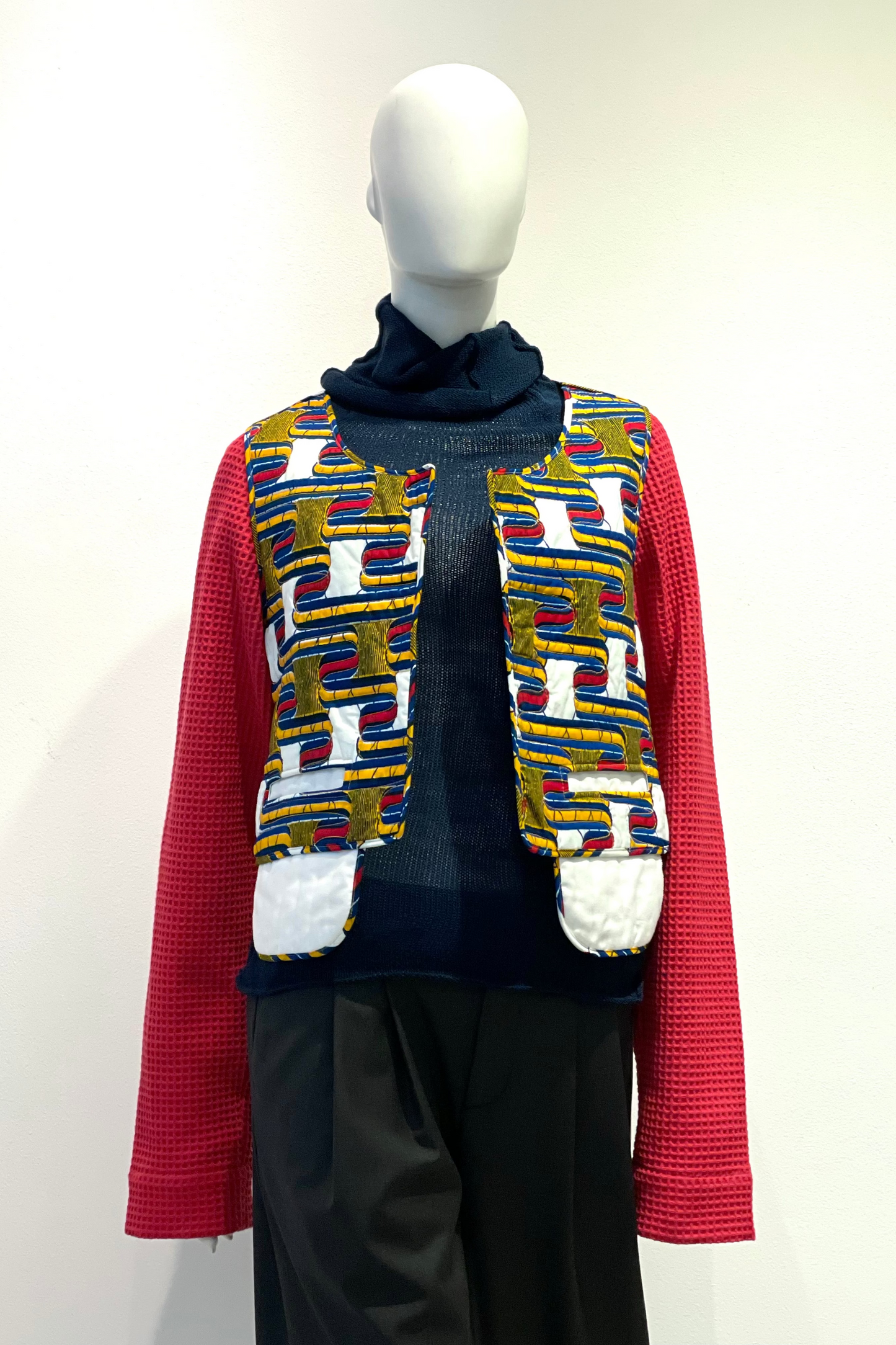 BUKI AKOMOLAFE - Quilt Waffle Jacket