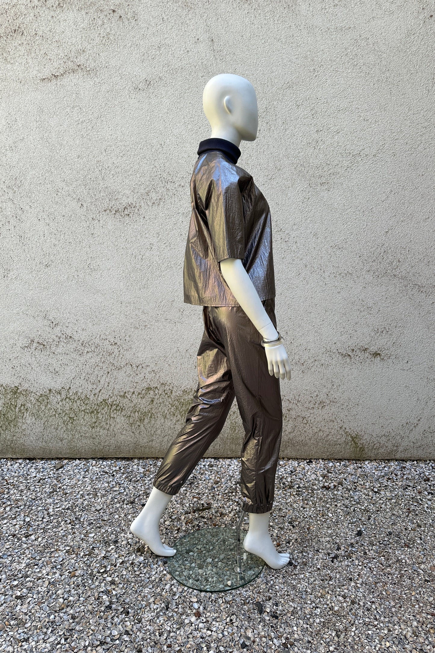 FRANZIUS - Sweat Pants silver