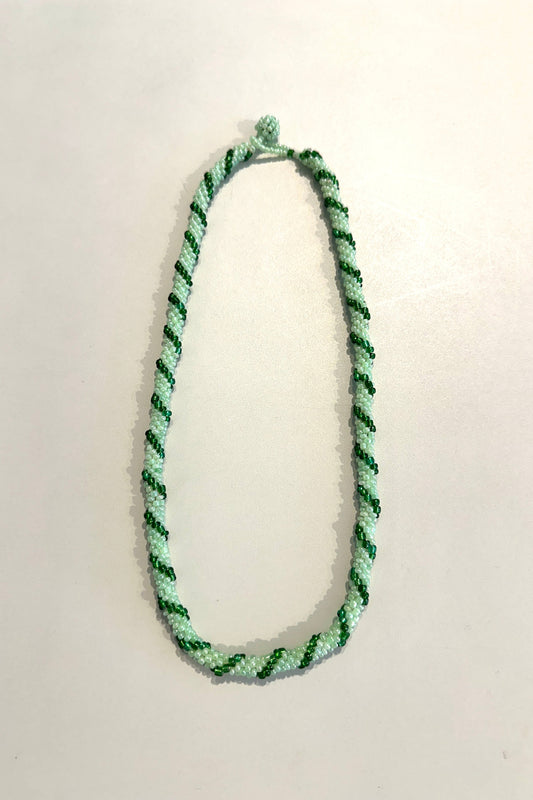 AMIKE - Single Liner Necklace, green