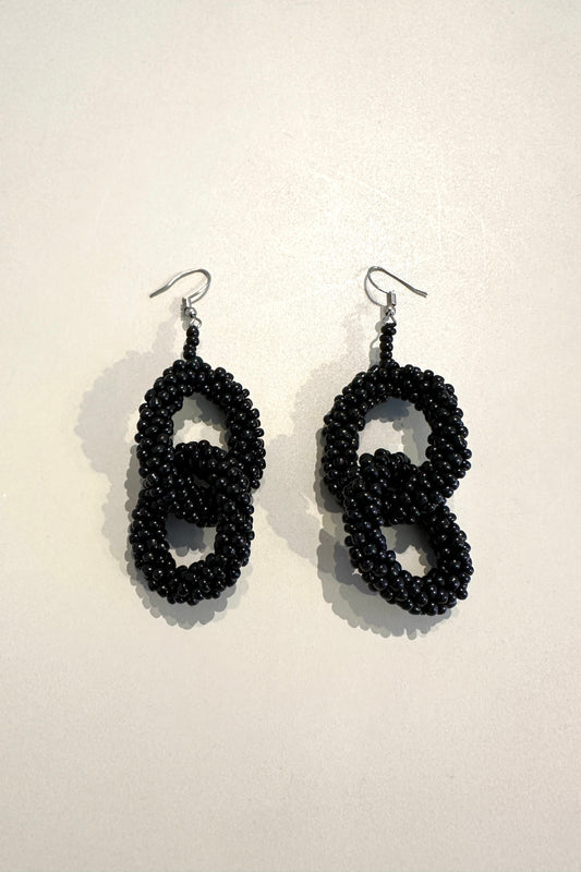 AMIKE - Earrings, black