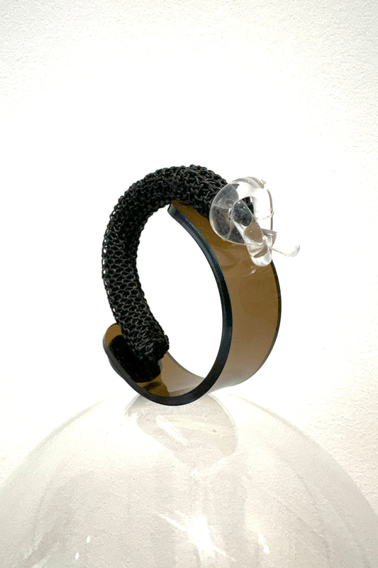 ESTEMPORARY + PRONINA - EE08 Serenity Bracelet, transparent brown