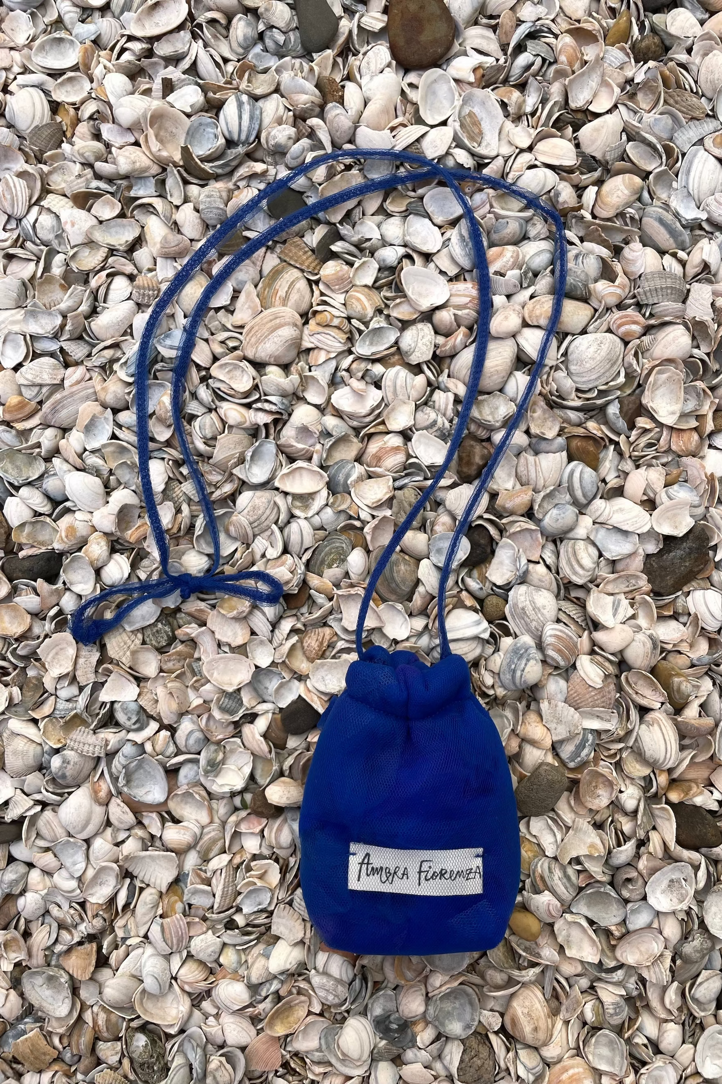 AMBRA FIORENZA - Souvenir Charm Bag, blue