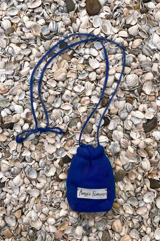 AMBRA FIORENZA - Souvenir Charm Bag, blue