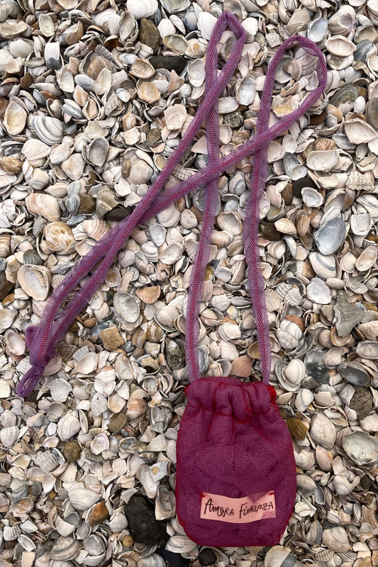 AMBRA FIORENZA - Souvenir Charm Bag, purple