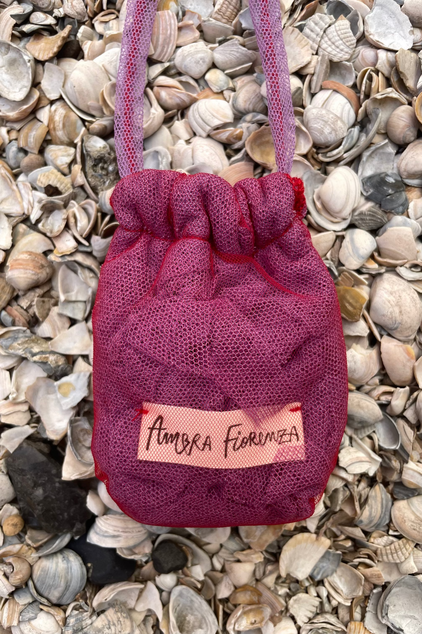 AMBRA FIORENZA - Souvenir Charm Bag, purple