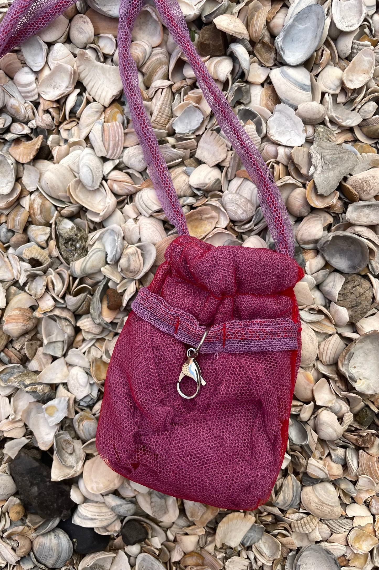 AMBRA FIORENZA - Souvenir Charm Bag, purple