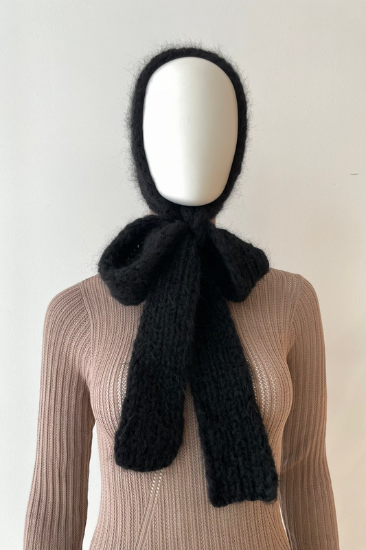 AMBA AMBA - NALA SCARF - Black