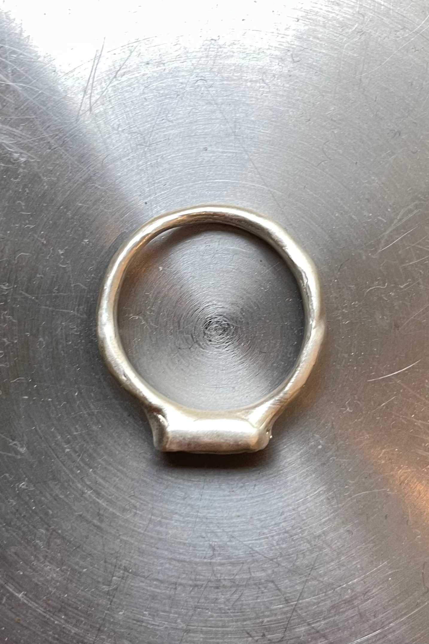 ISEIN - Ring, square scrumbled