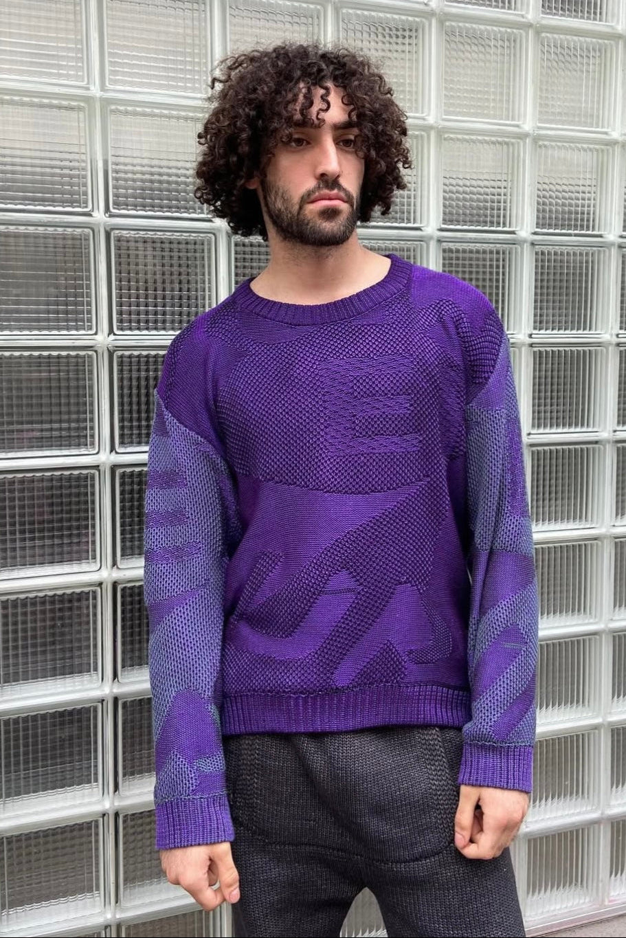 CLAUDIA SKODA - Come Alive Sweater, violet