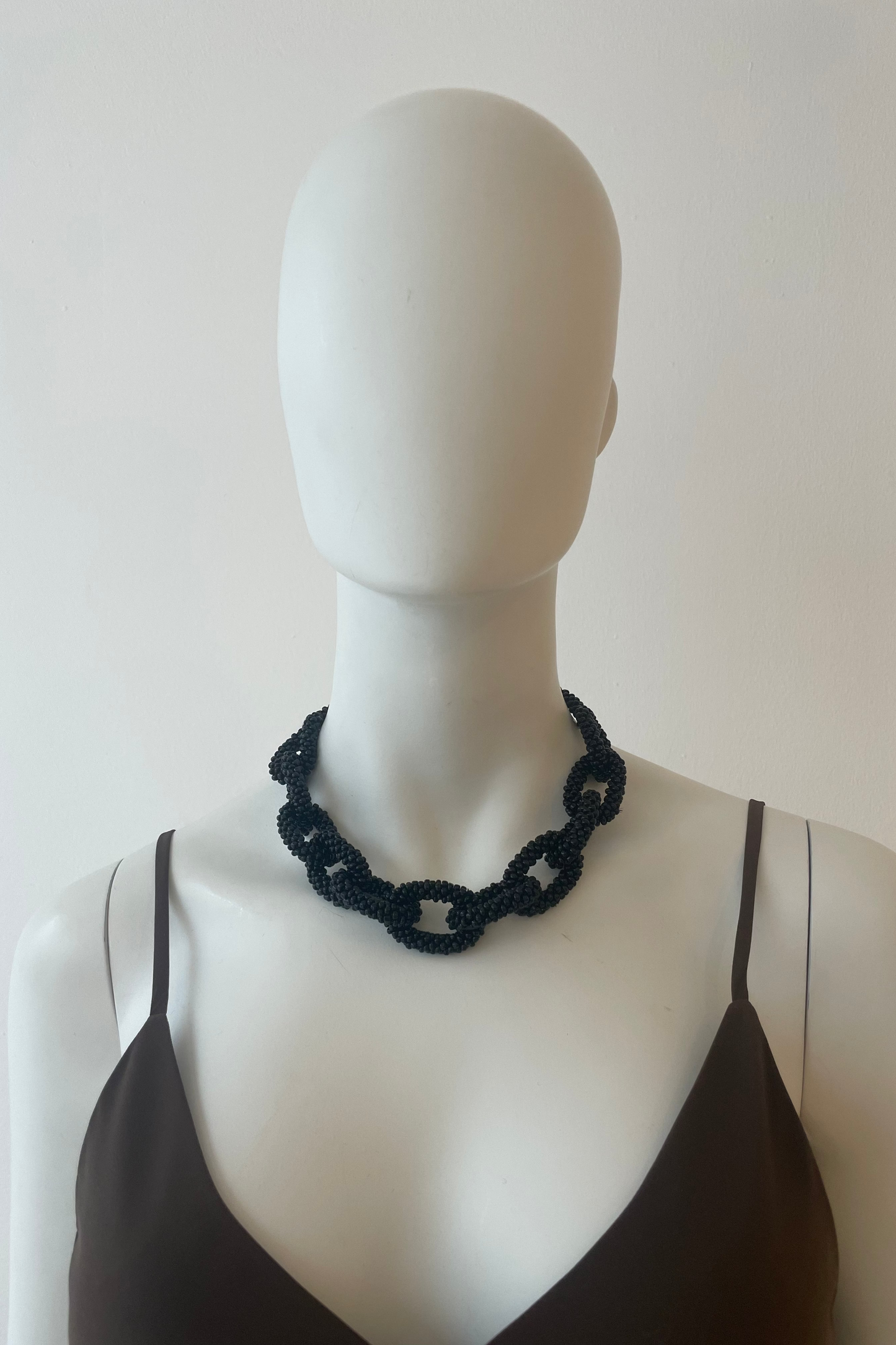AMIKE - Chain Necklace, black