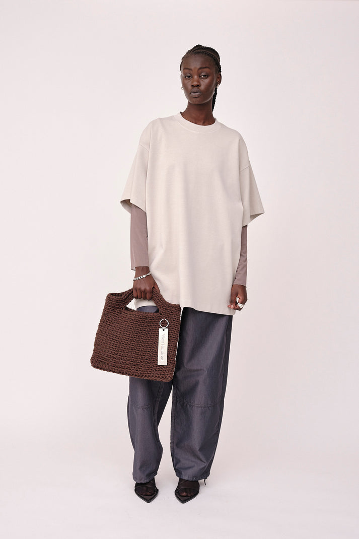 WON HUNDRED - Jasmine Embossed T-shirt moonstruck