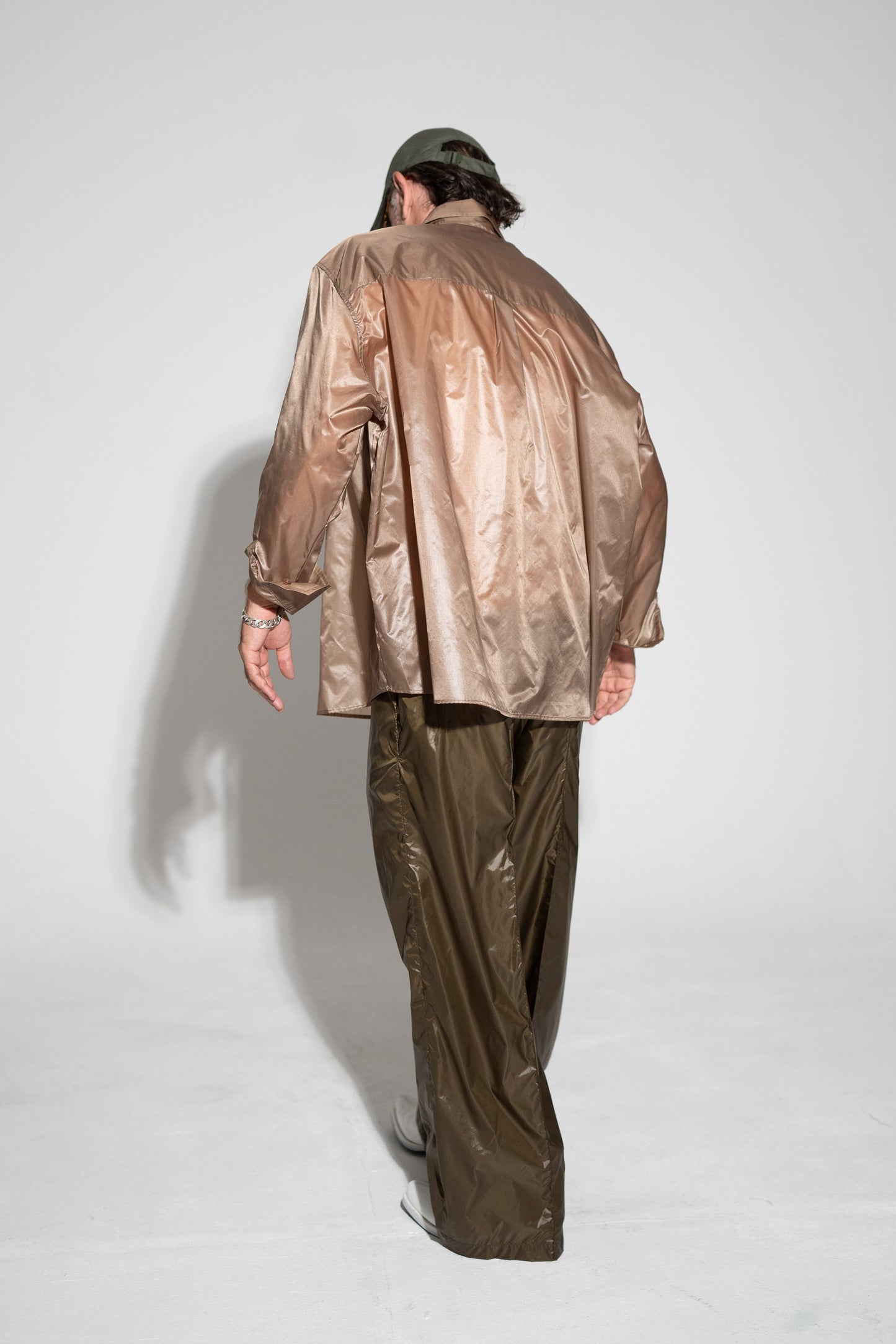 STUDIO SCHMITD- NARCISSUS SHIRT - Cacao Dust Nylon