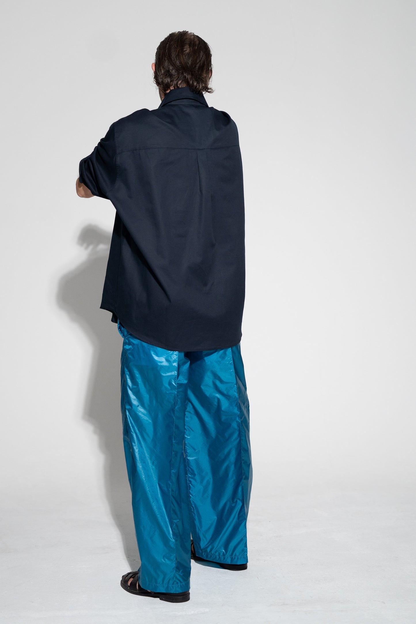 STUDIO SCHMITD- ECHO TROUSERS - Cote d'Azur Nylon