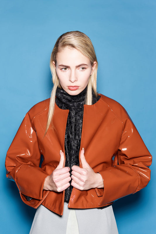 EIGENE – Caramel Leather Jacket 1 of 1 Archive Piece