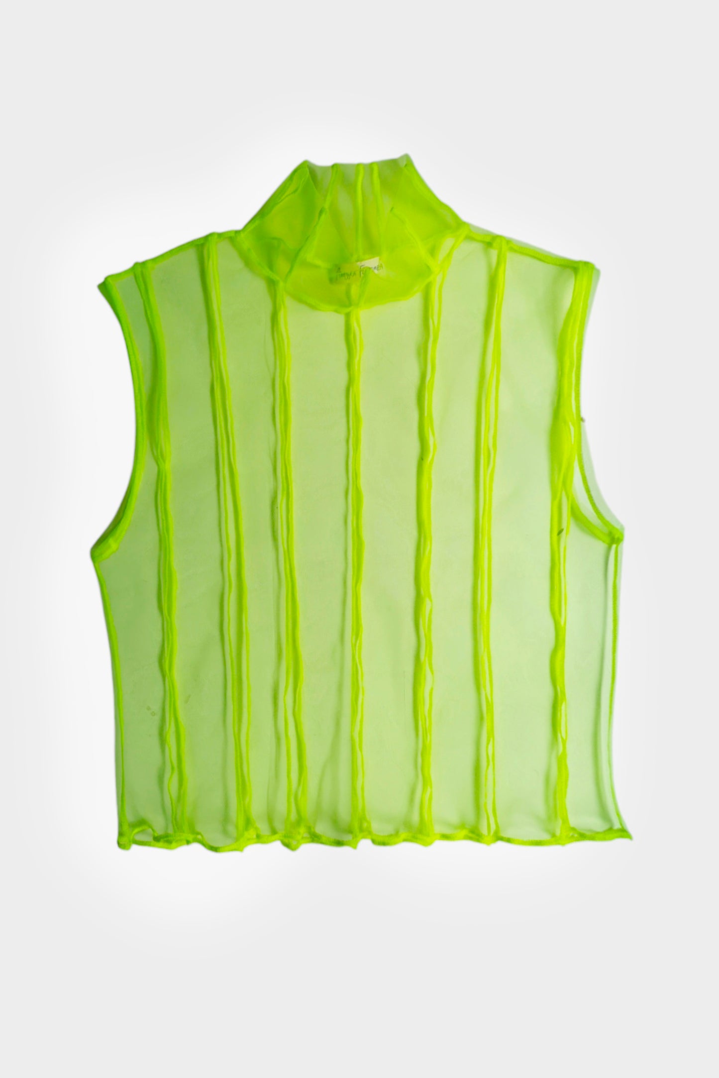 AMBRA FIORENZA - Tank top - lime