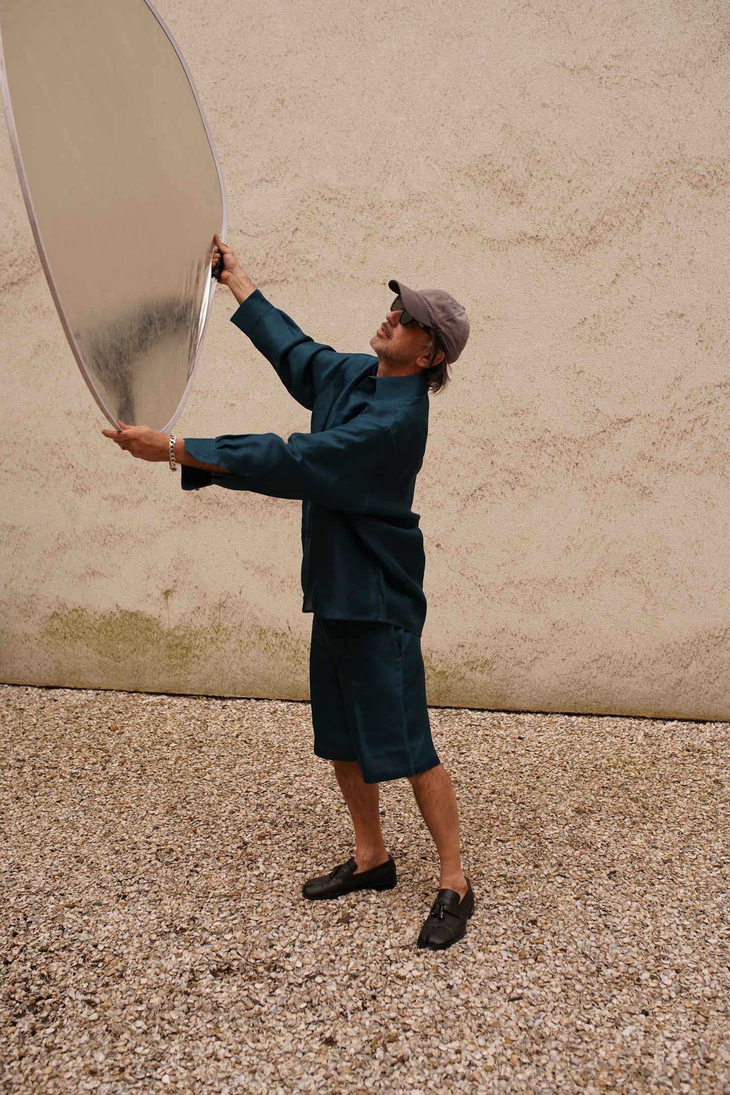 STUDIO SCHMITD - ECHO Shorts - petrol