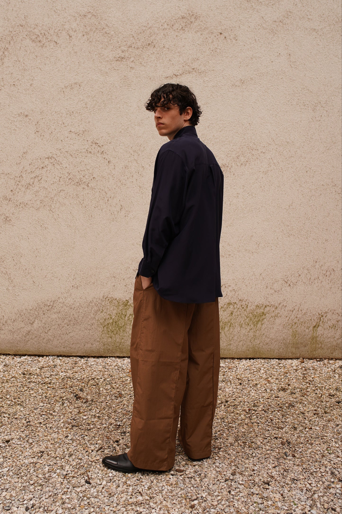 STUDIO SCHMITD- ECHO TROUSERS - Camel