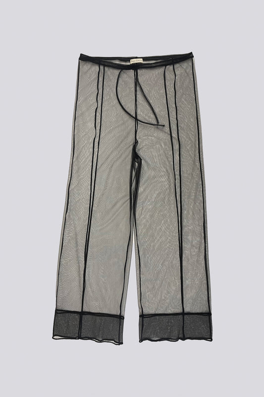 AMBRA FIORENZA - Cocktail Pants - black