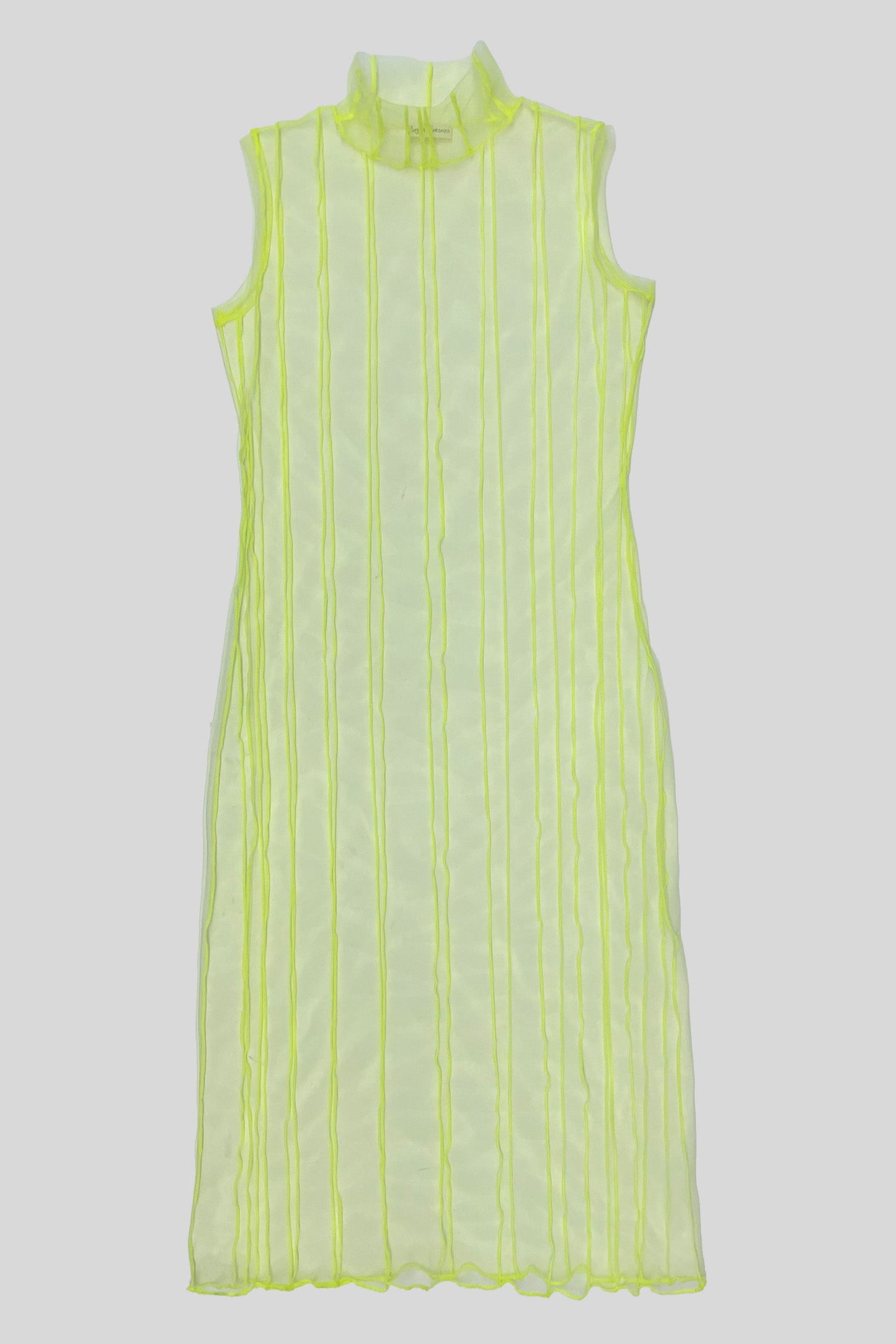 AMBRA FIORENZA - Tulle Dress- lime