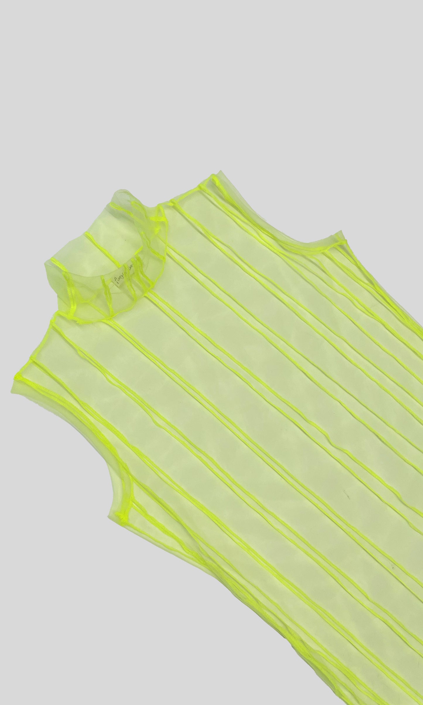 AMBRA FIORENZA - Tulle Dress- lime