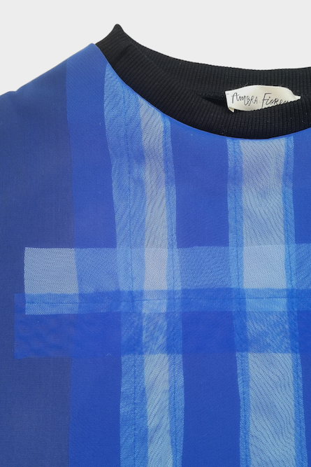 AMBRA FIORENZA - Cold Flame Grid Top