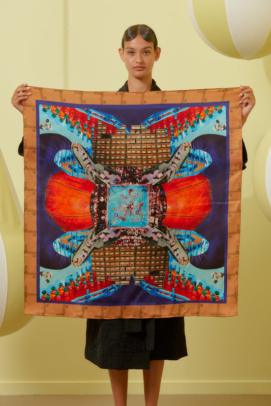 HENRIK VIBSKOV - Boxing Silk Scarf