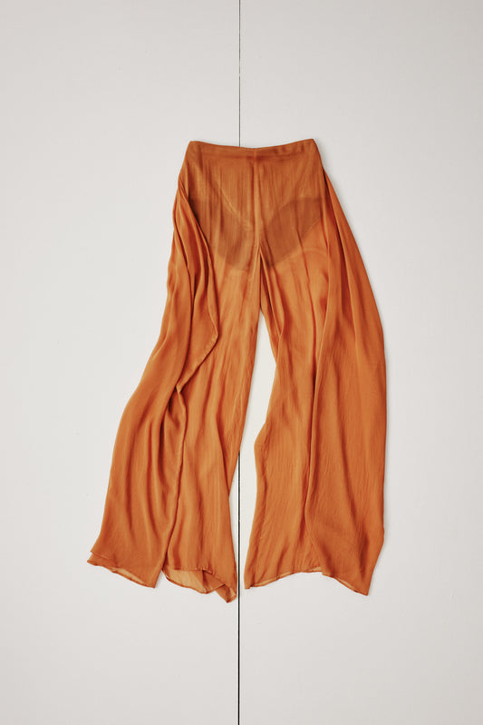 EIGENE – Extra Width Caramel Pants 1 of 1 Archive Piece