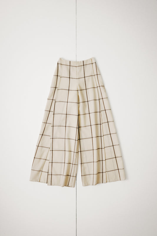 EIGENE – Checked Wool Marlene Pants 1 of 1 Archive Piece