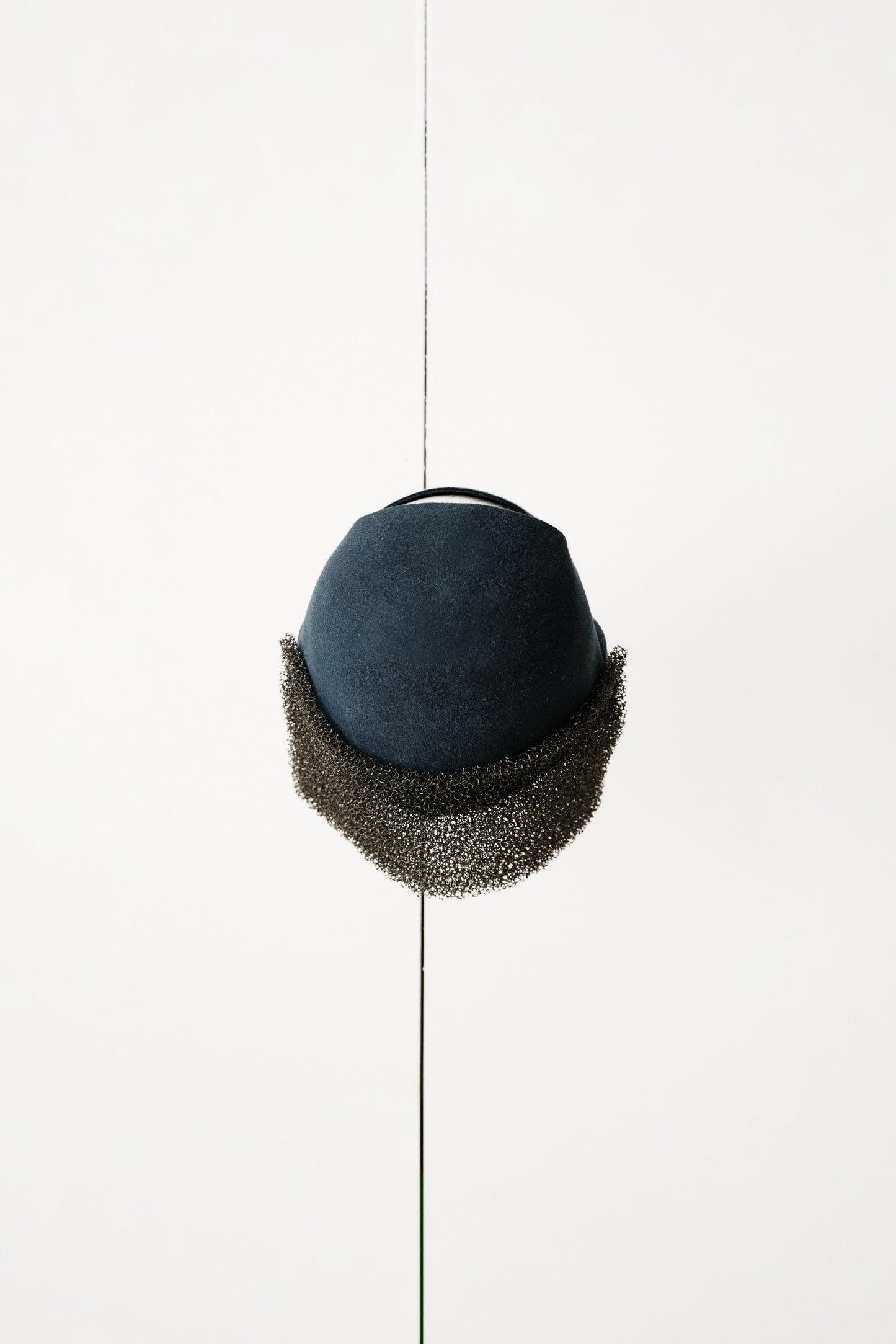 EIGENE – Navy Constructed Wool Cap 1 of 1 Archive Piece