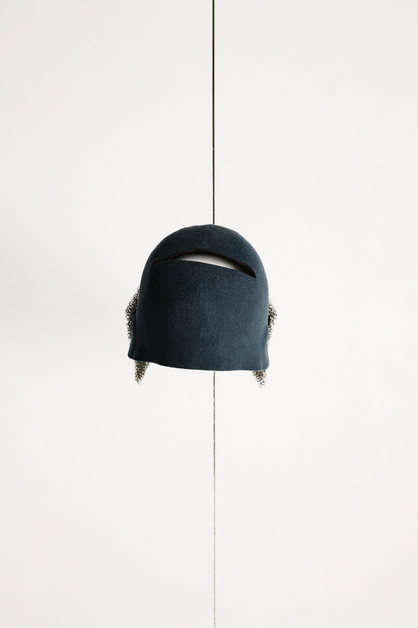 EIGENE – Navy Constructed Wool Cap 1 of 1 Archive Piece