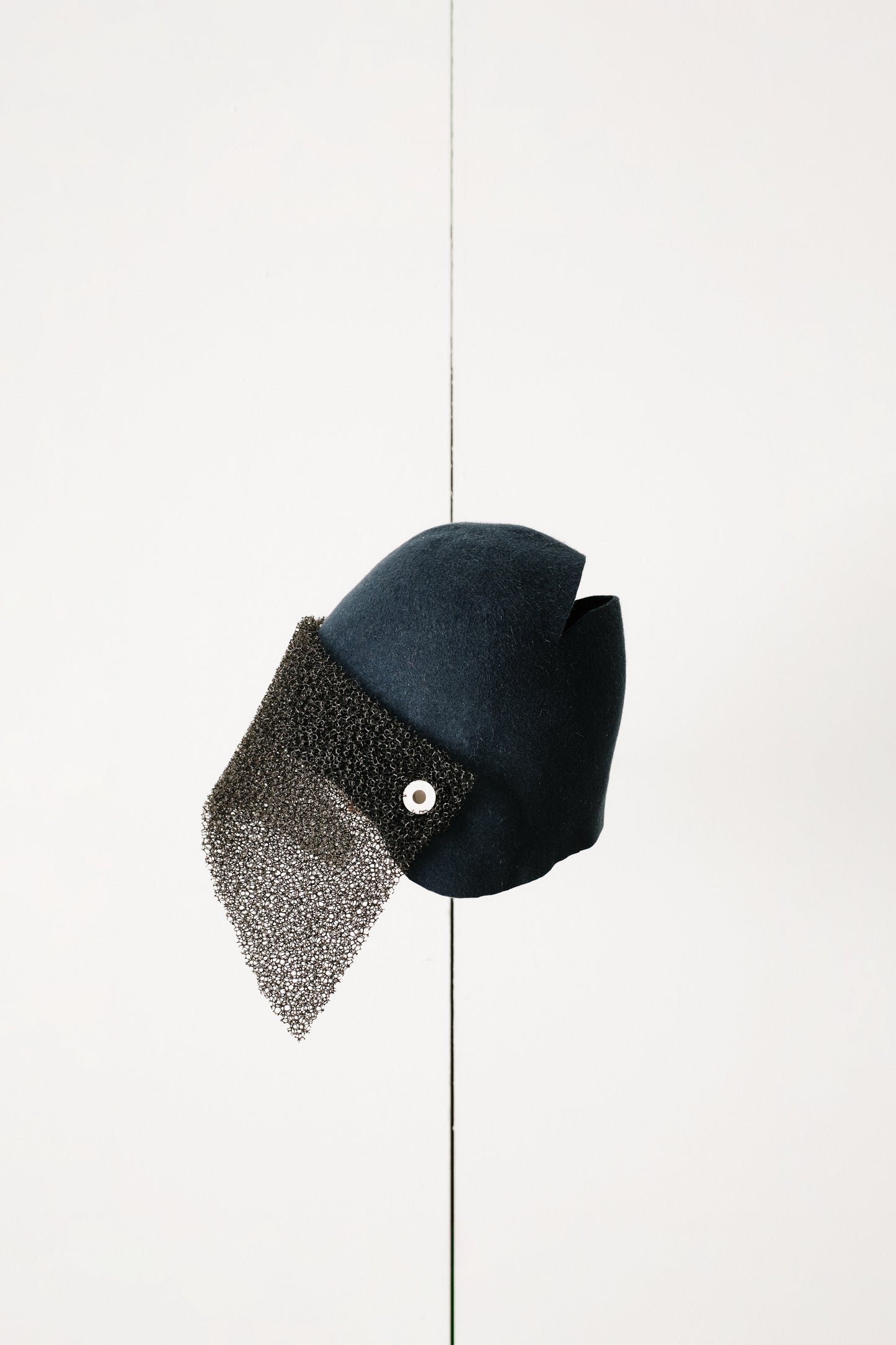 EIGENE – Navy Constructed Wool Cap 1 of 1 Archive Piece