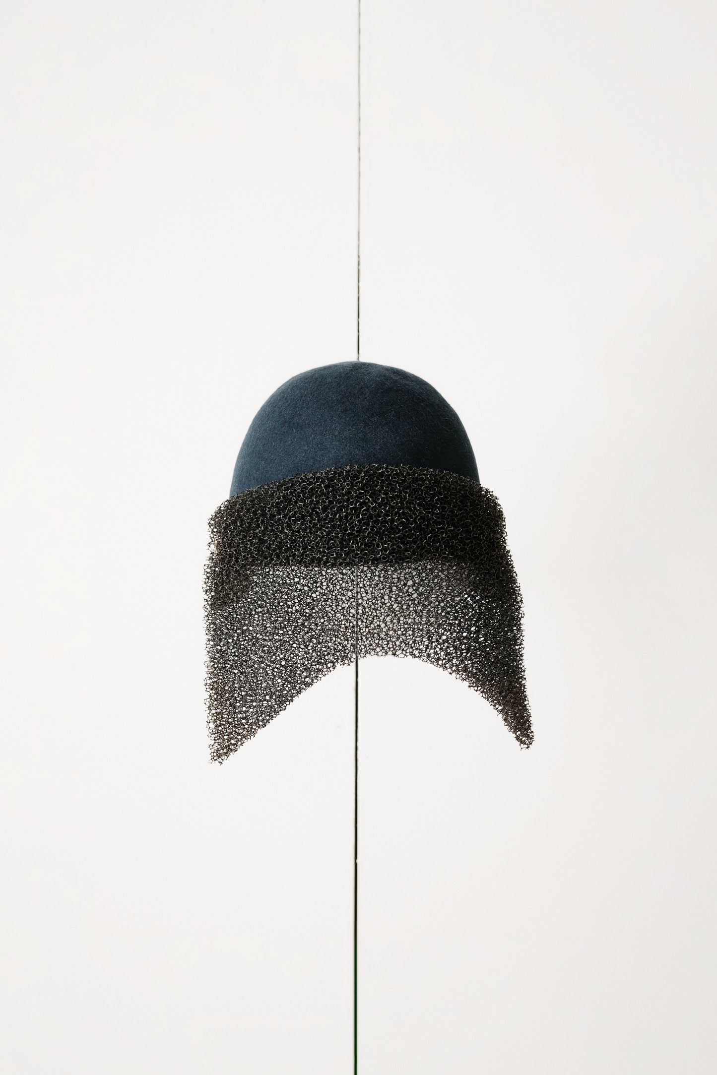 EIGENE – Navy Constructed Wool Cap 1 of 1 Archive Piece