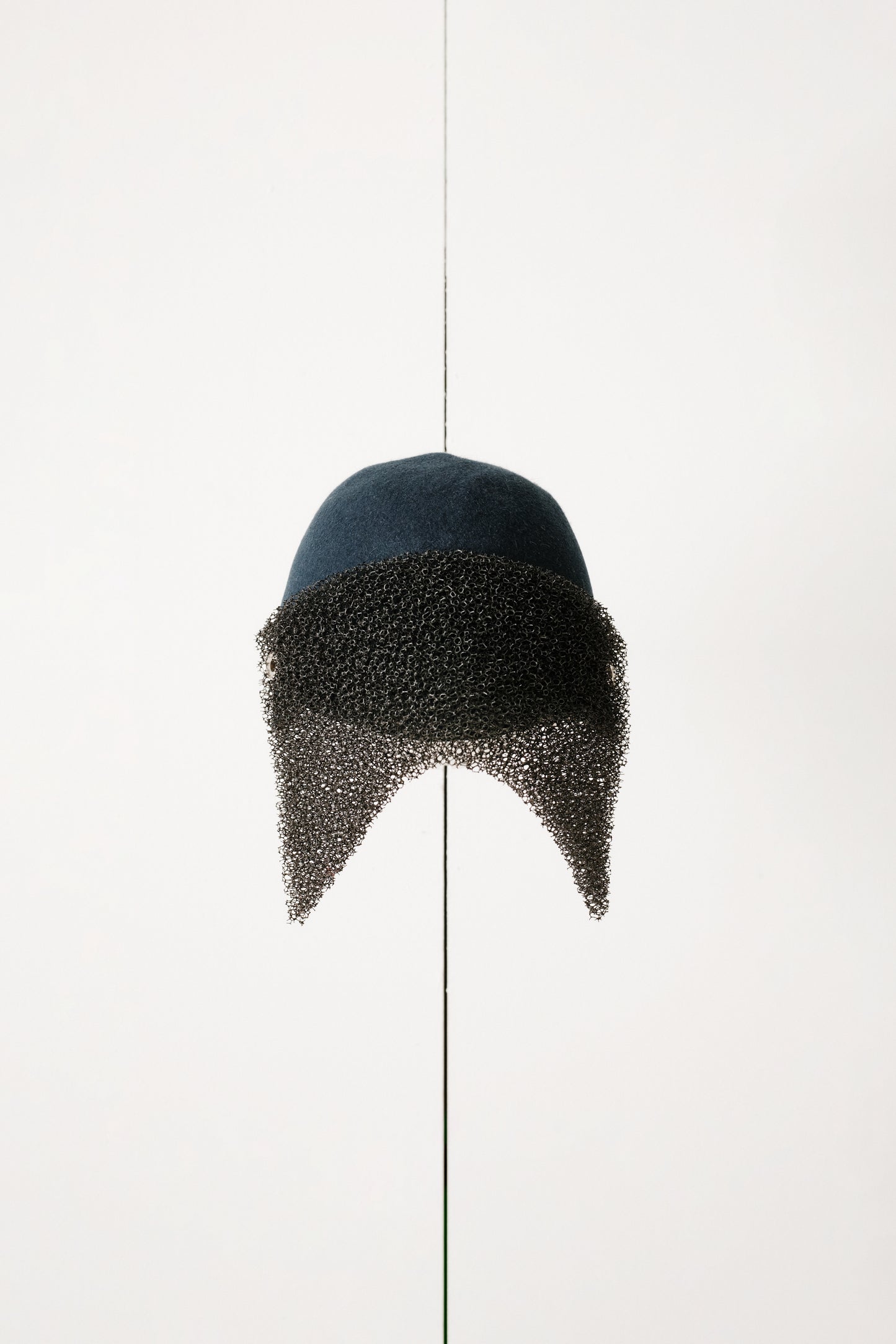 EIGENE – Navy Constructed Wool Cap 1 of 1 Archive Piece