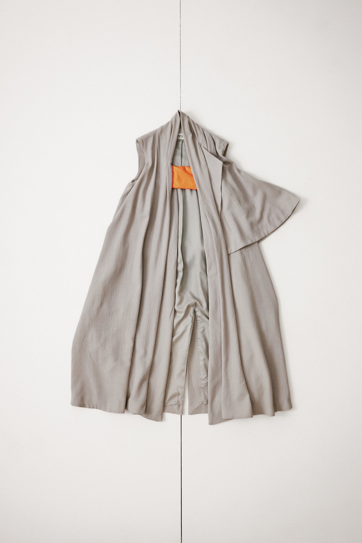EIGENE – Long Tailored Vest Coat 1 of 1 Archive Piece