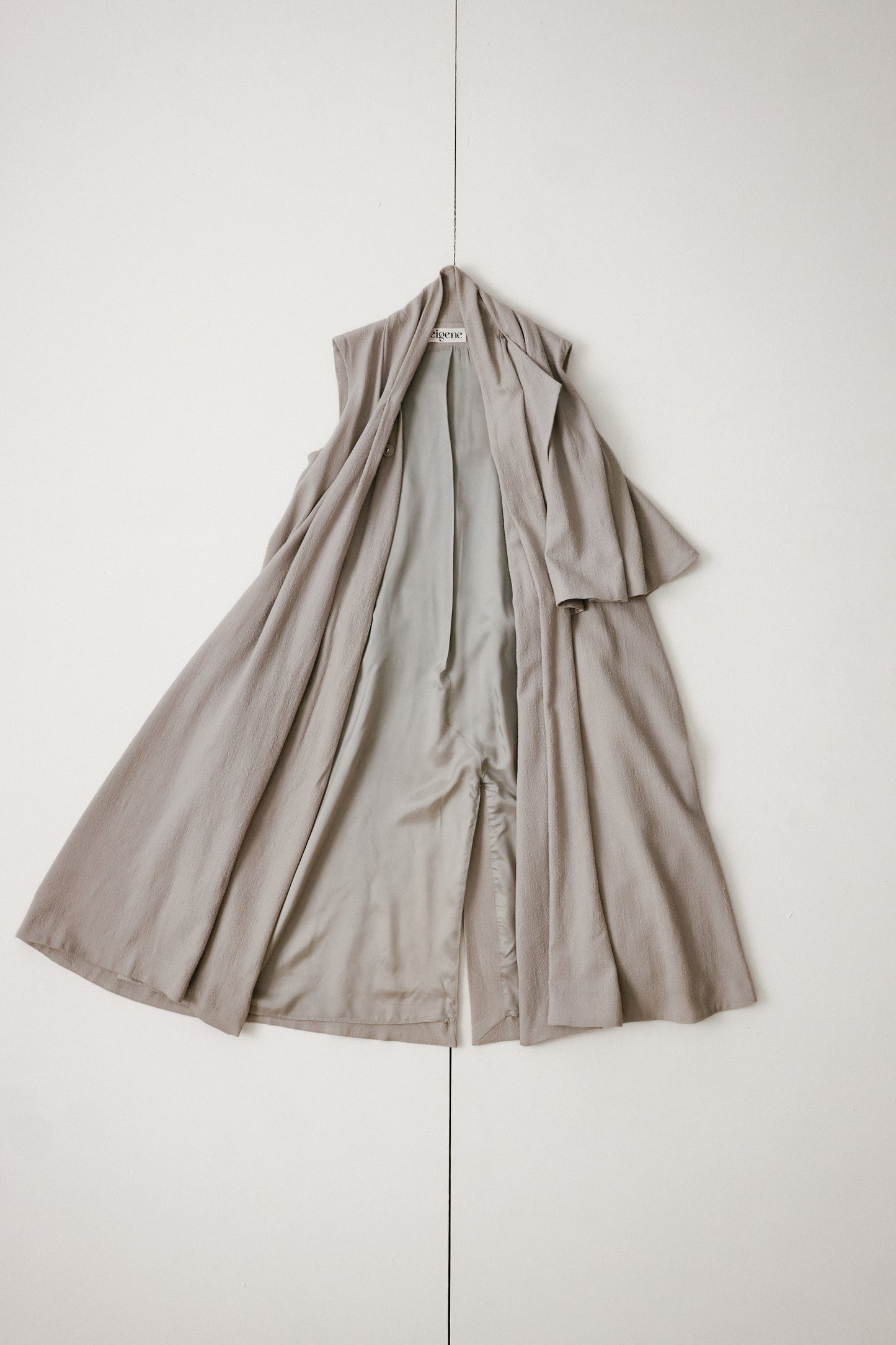 EIGENE – Long Tailored Vest Coat 1 of 1 Archive Piece