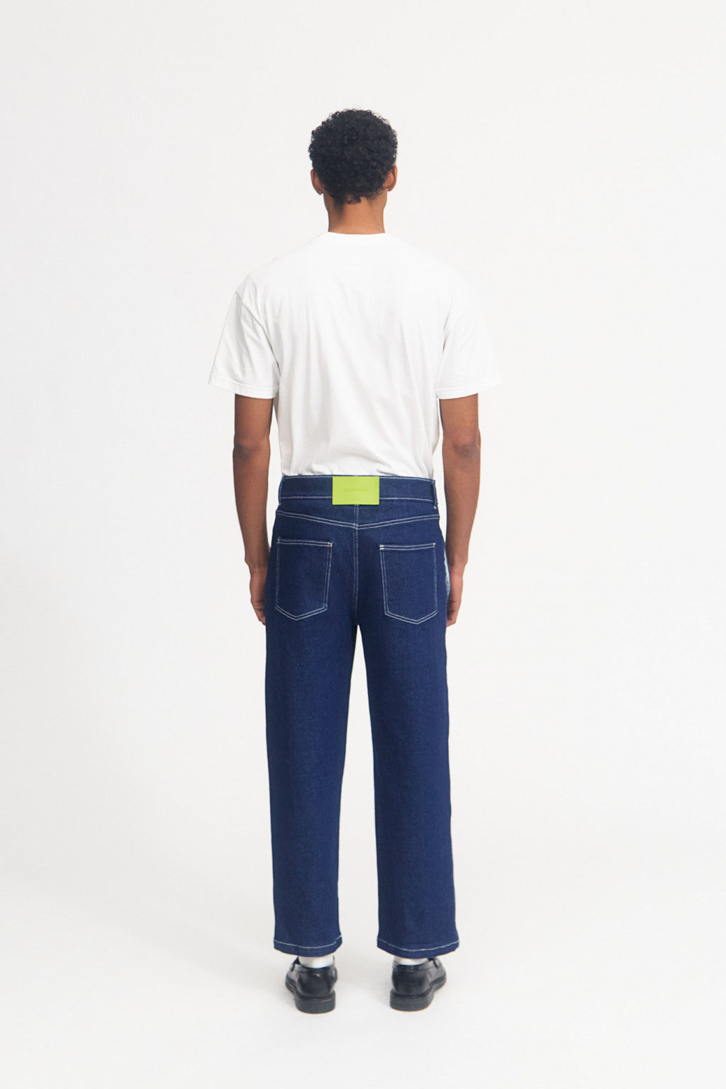 SLEEP-OVER - Monogram Denim Pants