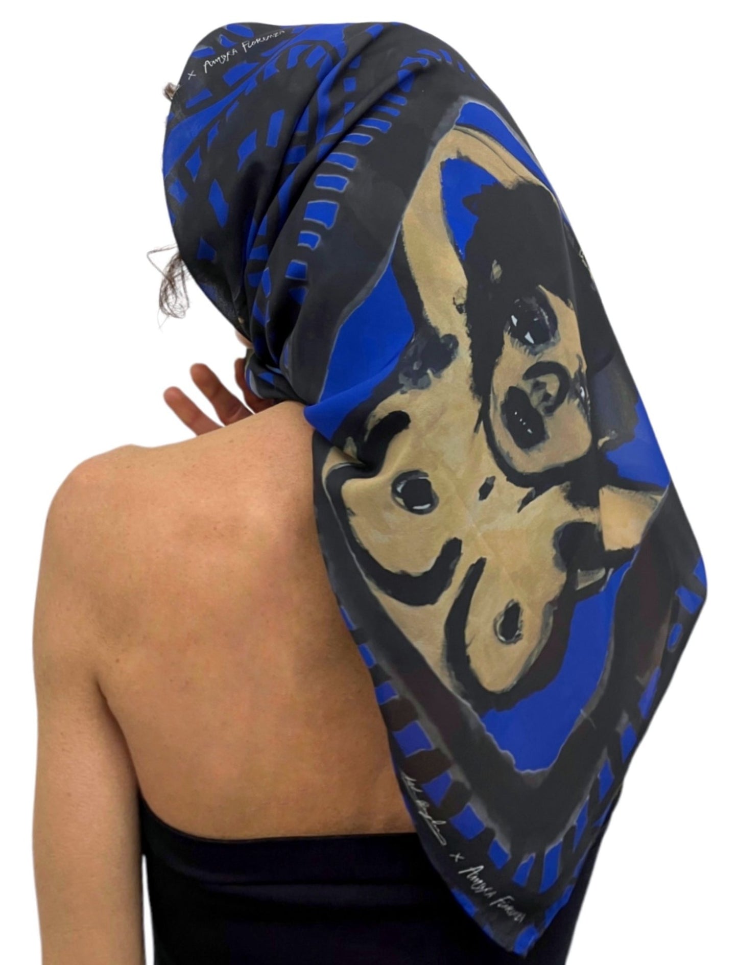 AMBRA FIORENZA - Bella Donna - Silk Scarf