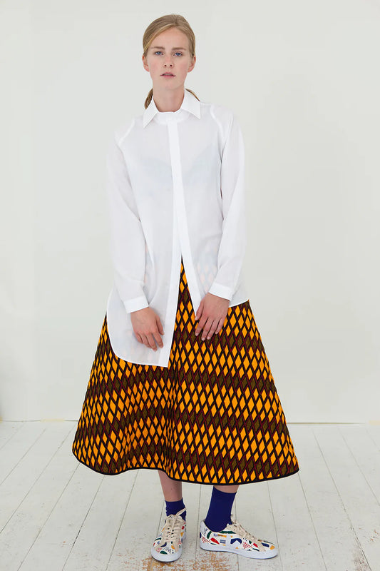 BUKI AKOMOLAFE - Quilt Wrap Skirt