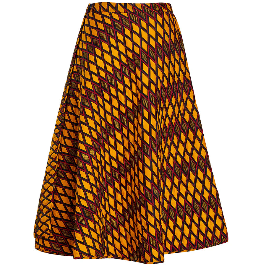 BUKI AKOMOLAFE - Quilt Wrap Skirt