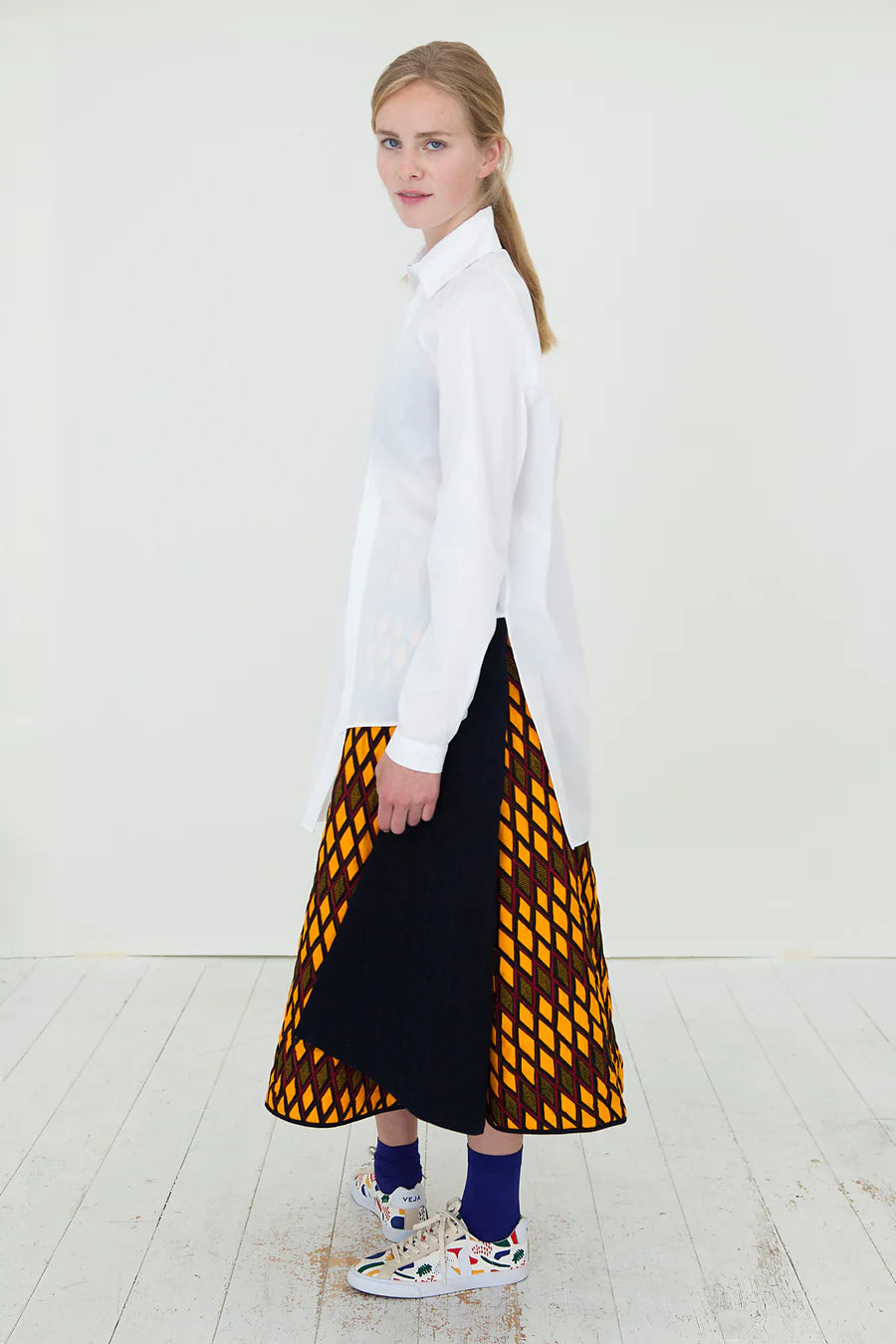 BUKI AKOMOLAFE - Quilt Wrap Skirt